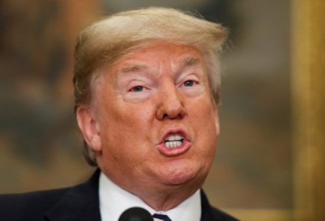Trump fala na Casa Branca