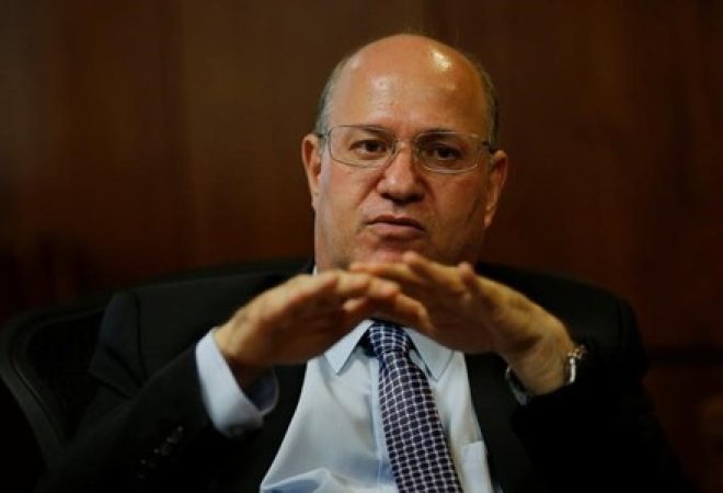 Presidente do Banco Central,  Ilan Goldfajn, durante entrevista com a Reuters em Brasília