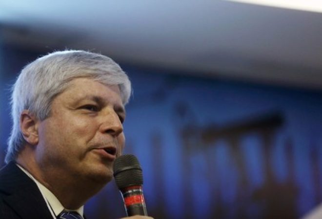 Secretário-executivo do Ministério de Minas e Energia, Márcio Félix, durante conferência no Rio de Janeiro