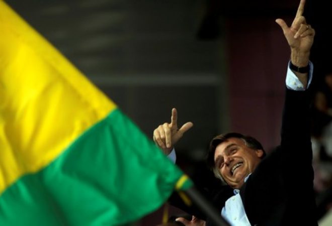 Pré-candidato do PSL à Presidência, deputado Jair Bolsonaro, em Salvador