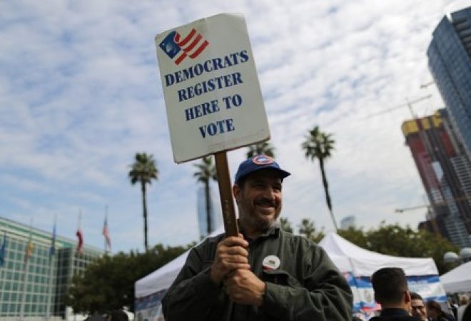 Membro do Partido Democrata em Los Angeles
