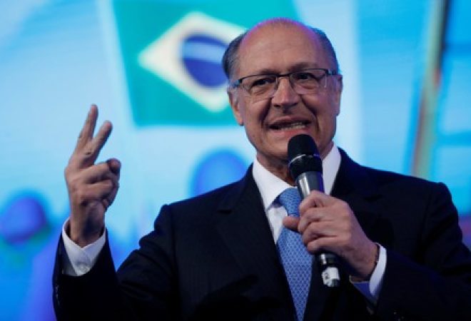 Pré-candidato do PSDB à Presidência, Geraldo Alckmin