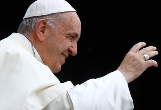Papa Francisco na Praça de São Pedro