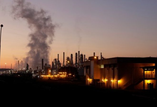 Vista geral das refinaira da Petrobras em Paulínia, no interior de São Paulo