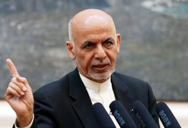 Presidente afegão, Ashraf Ghani, em Cabul