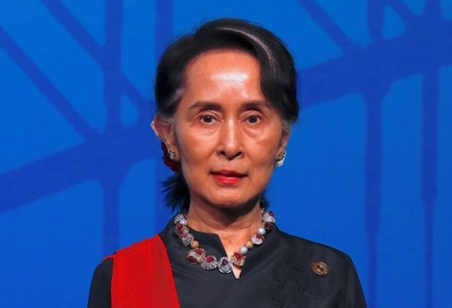 Líder de Mianmar, Aung San Suu Kyi