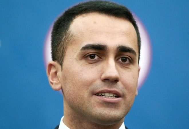 Vice-primeiro-ministro italiano, Luigi Di Maio