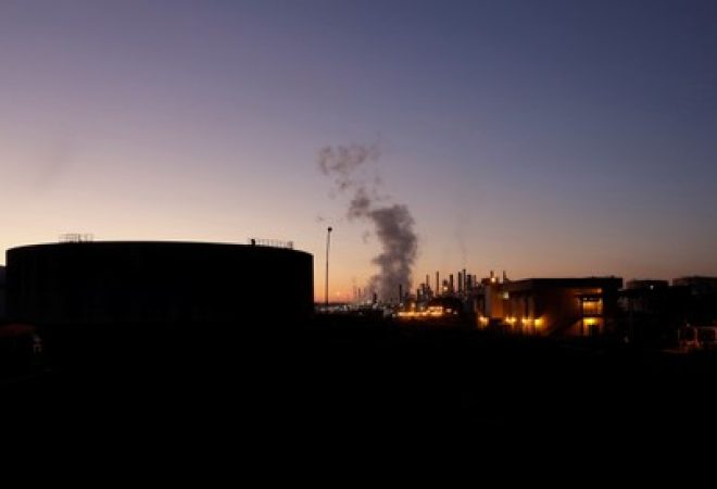 Refinaria da Petrobras em Paulinia, Brasil