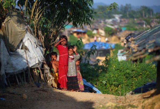 Refugiados muçulmanos rohingya em Cox's Bazar, Bangladesh