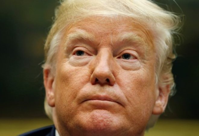 Presidente dos Estados Unidos, Donald Trump, durante evento na Casa Branca, em Washington
