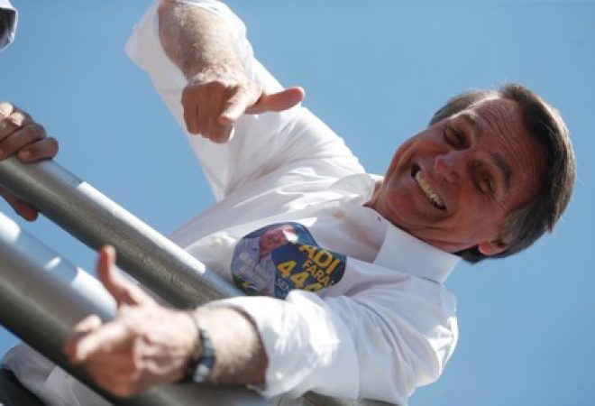 Candidato à Presidência pelo PSL, Jair Bolsonaro, faz campanha em Taguatinga