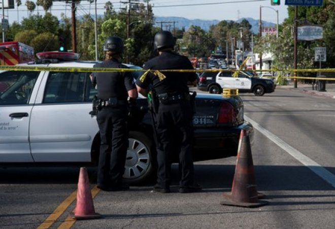Polícia da Califórnia em Los Angeles