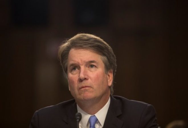 Brett Kavanaugh, indicado do presidente dos Estados Unidos, Donald Trump, à Suprema Corte