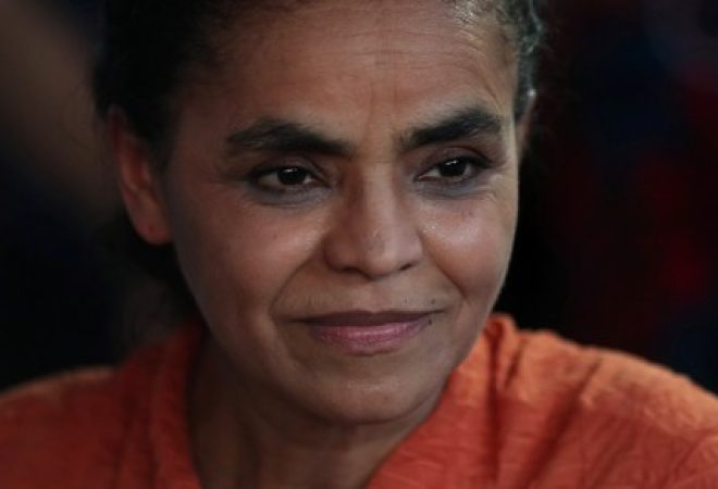 Candidata da Rede à Presidência, Marina Silva