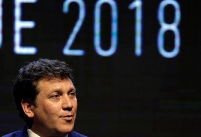 Presidente da Conmebol, Alejandro Domínguez
