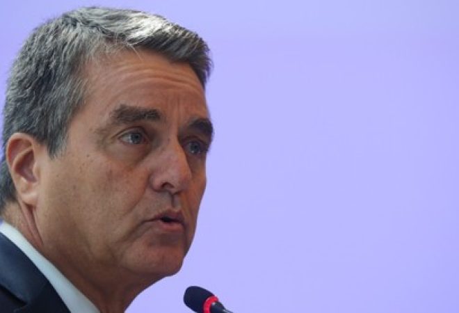 Diretor-geral da Organização Mundial do Comércio (OMC), Roberto Azevêdo, no Rio de Janeiro