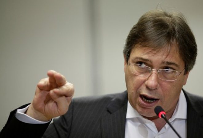 CEO da Eletrobras, Wilson Ferreira Jr., durante coletiva de imprensa em Brasília, Brasil