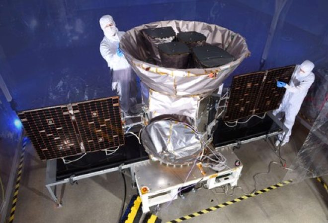 Foto de divulgação da Nasa de satélite Tess
