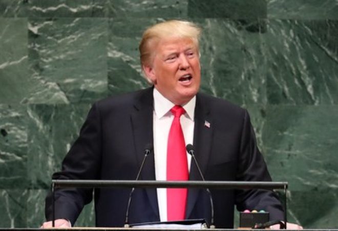 Trump faz discurso na ONU