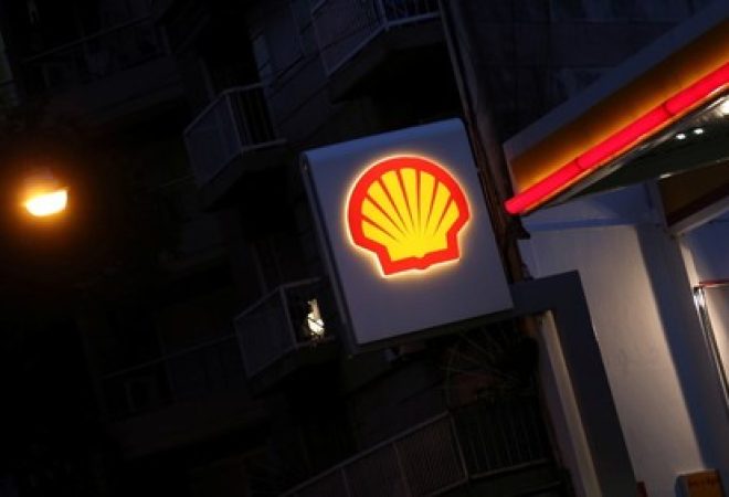 Logo da Shell é visto em posto de gasolina