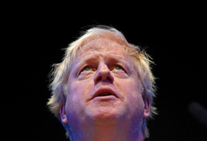 Ex-ministro de Relações Exteriores do Reino Unido Boris Johnson