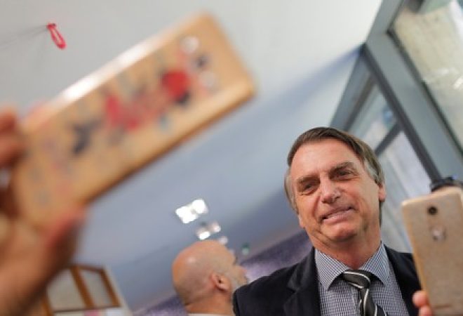Candidato do PSL à Presidência, Jair Bolsonaro