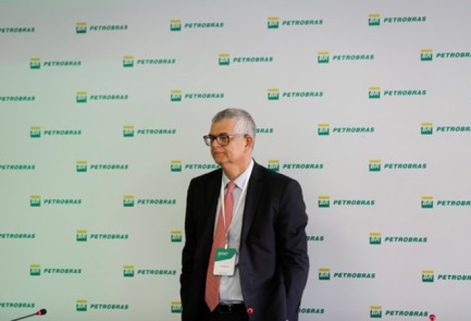 Ivan Monteiro, presidente da Petrobras, em evento em São Paulo