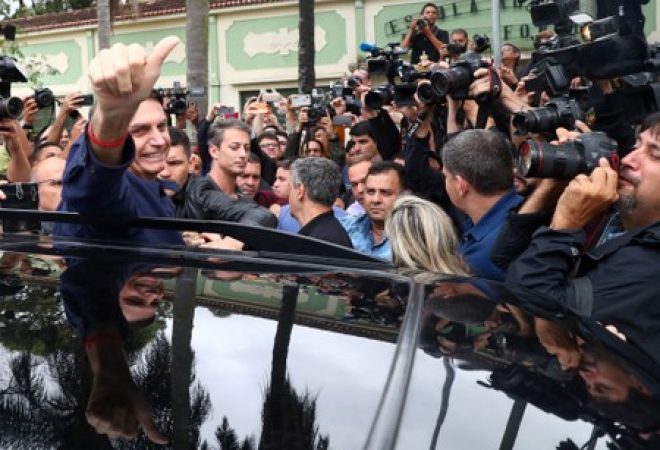 Candidato do PSL à Presidência, Jair Bolsonaro