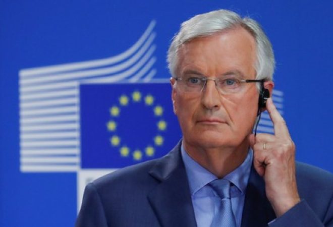 Negociador-chefe da União Europeia para o Brexit, Michel Barnier
