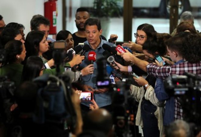 Fernando Haddad em São Paulo