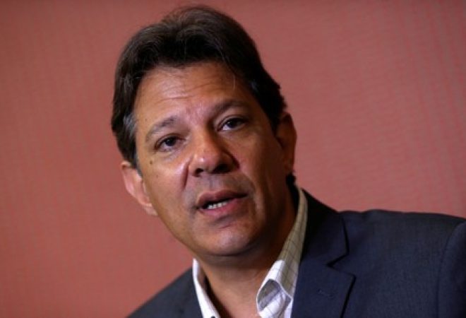 Candidato do PT à Presidência, Fernando Haddad