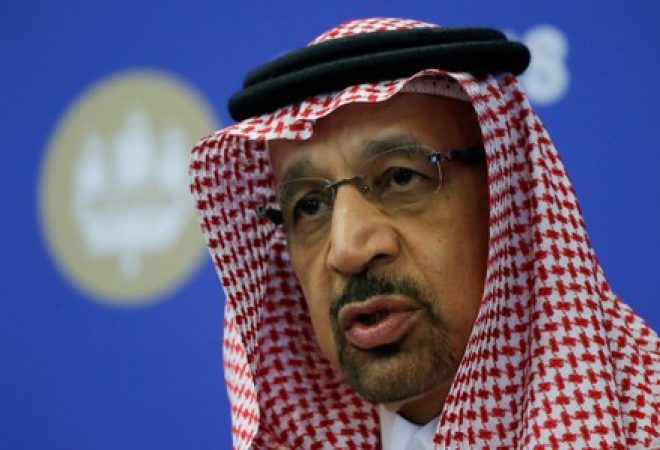 Ministro da Energia saudita, Khalid al-Falih