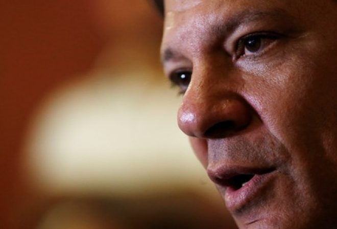 Candidato do PT à Presidência, Fernando Haddad