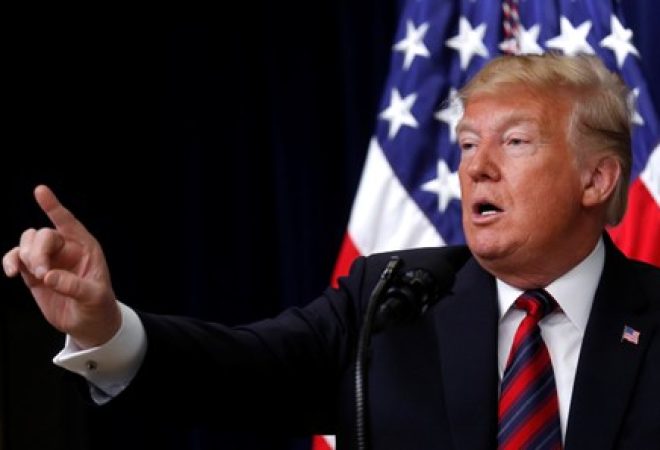 Trump fala na Casa Branca