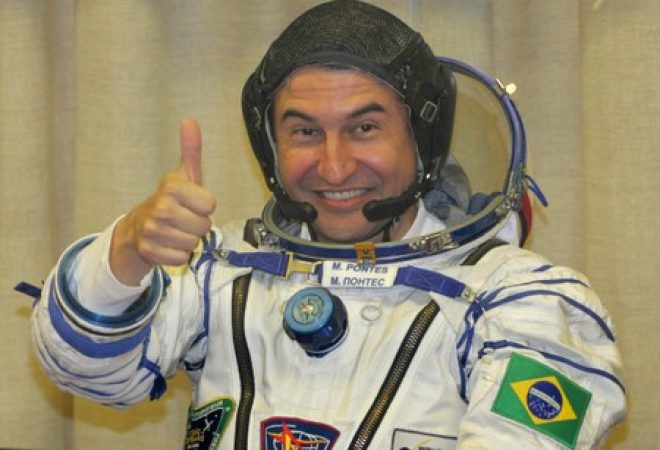 Astronauta Marcos Pontes em foto de arquivo