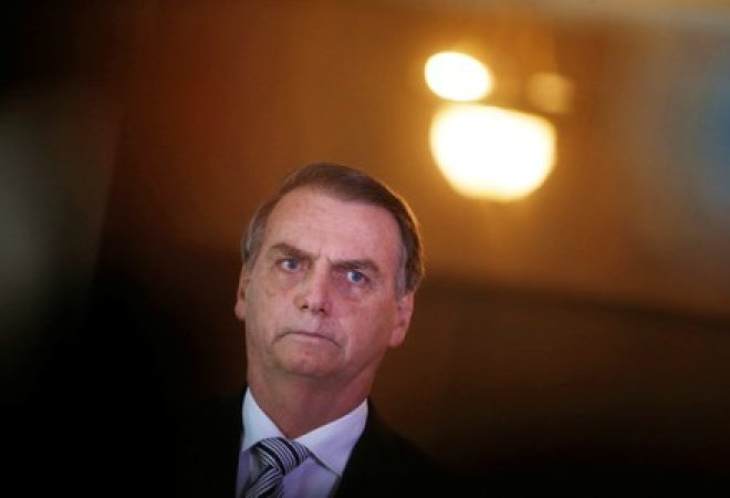 Presidente eleito Jair Bolsonaro durante reunião no STF