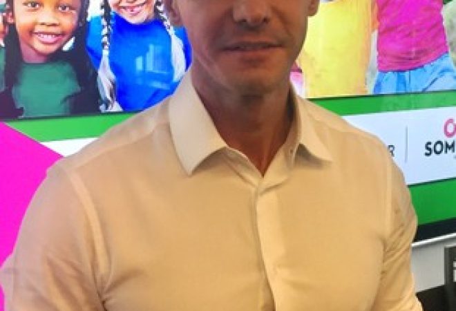 Rodrigo Galindo, diretor-presidente da Kroton Educacional SA, posa para fotografia após uma coletiva de imprensa em São Paulo