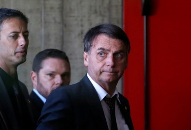 Presidente eleito Jair Bolsonaro, em Brasília