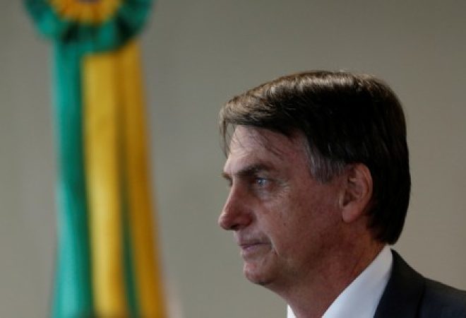 Presidente eleito Jair Bolsonaro em Brasília