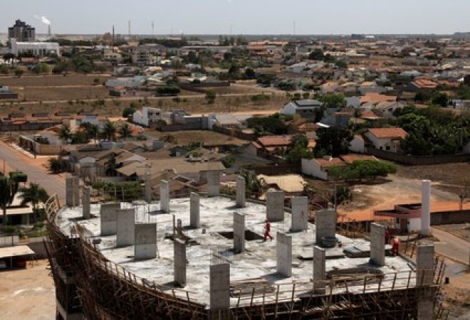 Prédio residencial de luxo em construção na Bahia