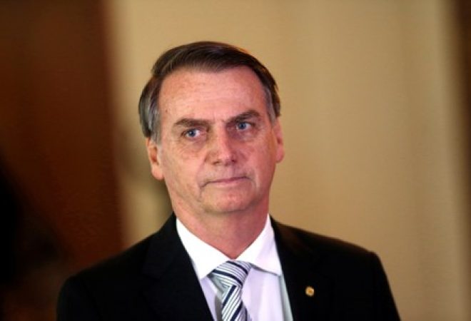 Presidente eleito Jair Bolsonaro em Brasília