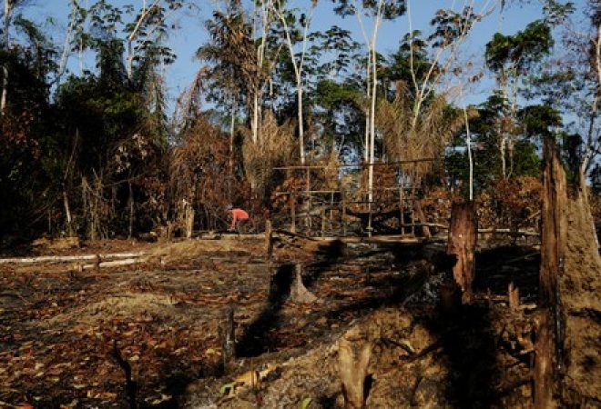 Garimpo na Floresta Amazônica em Itaituba, no Pará