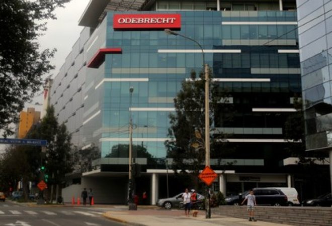 Prédio da Odebrecht em Lima