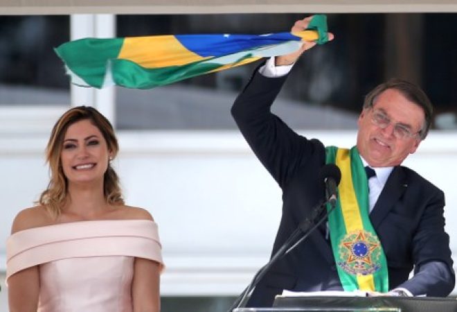 Jair Bolsonaro takes office as Brazil's President