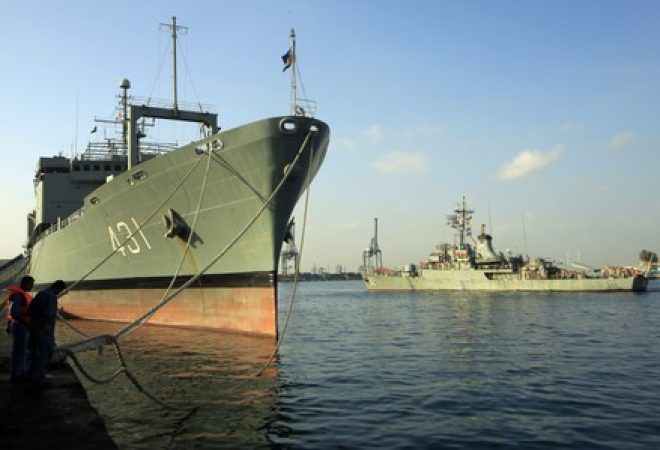 Navio da Marinha iraniana