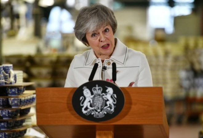 Premiê britânica, Theresa May