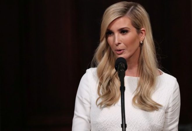Assessora especial da Casa Branca Ivanka Trump, filha do presidente dos EUA, Donald Trump