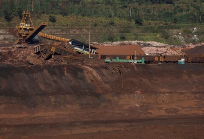 Represa da Vale em Brumadinho