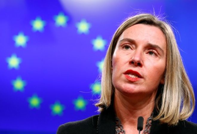 Chefe de política externa da UE, Federica Mogherini