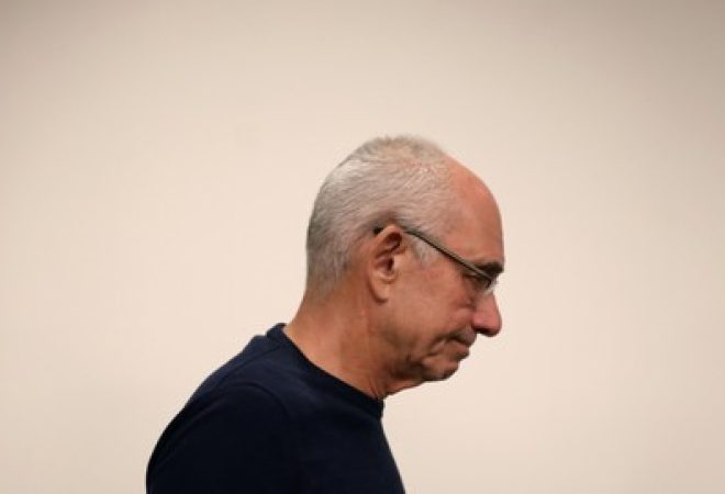 Presidente da Vale, Fábio Schvartsman, após entrevista coletiva no Rio de Janeiro